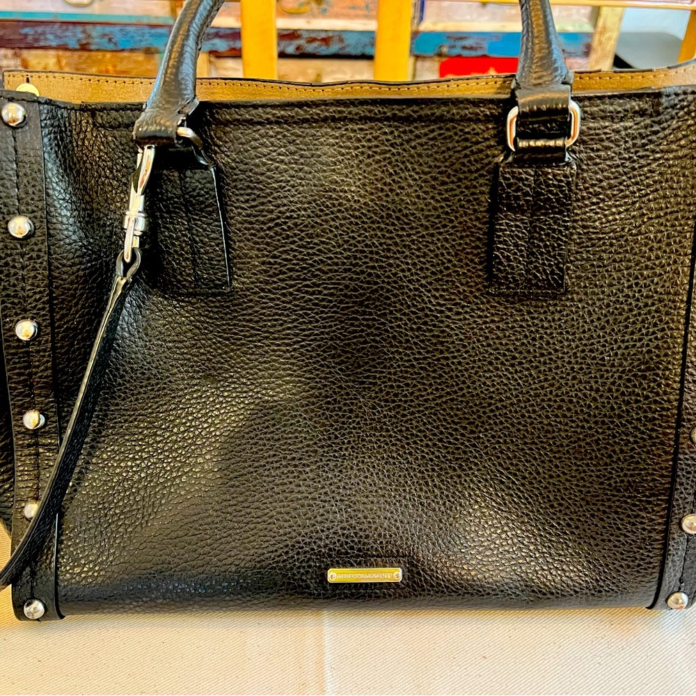 Slightly used Rebecca Minkoff black crossbody purse